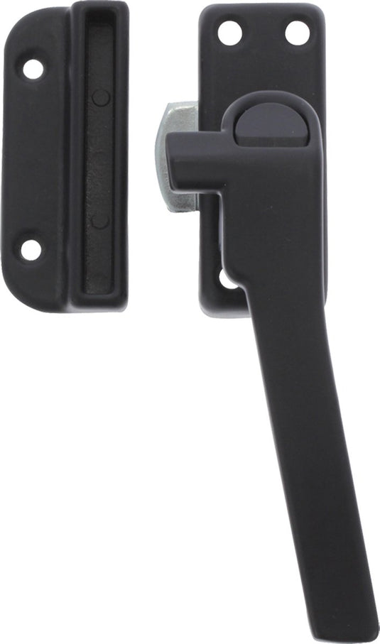 Starx 87.604.49 raamsluiting met nok en knop - rechts - zwart