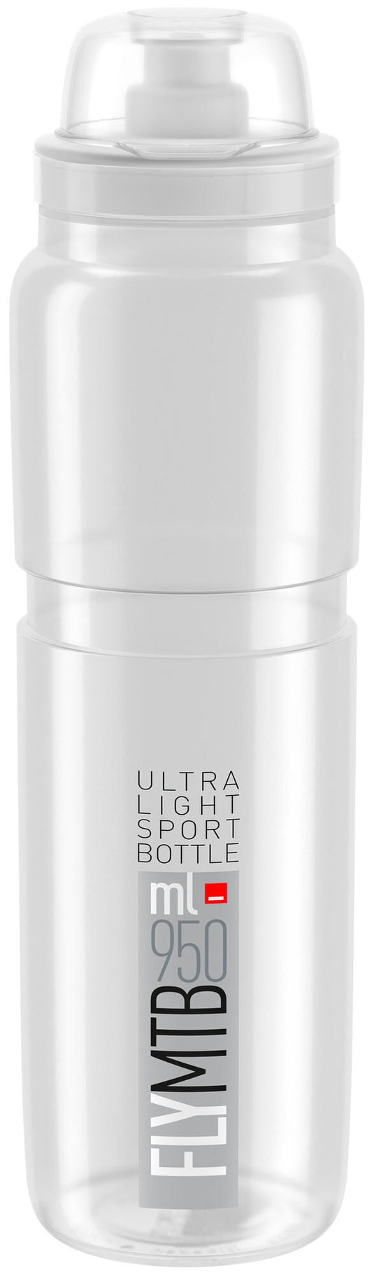 Elite bidon fly mtb mod. 20 bottle fly mtb 950ml clear grey