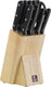 Richardson sheffield - cucina messenset - inclusief messenblok - 10 delig - in cadeauverpakking