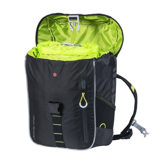 Basil Daypack Nordlicht - Waterdichte fietsrugtas voor E-bikes