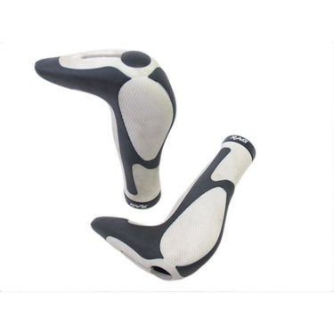 Ergotec handvatset x-act safety grip zwart wit 147mm