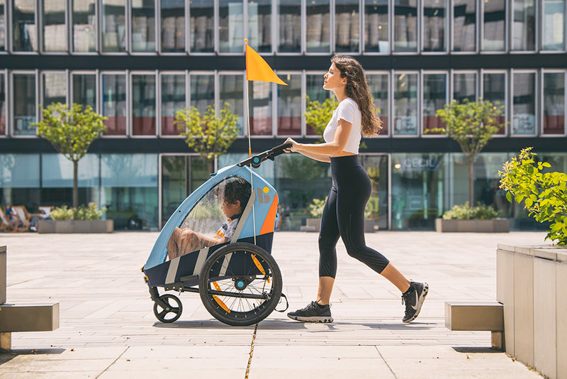 Load image into Gallery viewer, Bellelli Kinder fietskar 2 in 1 Trailblazer
