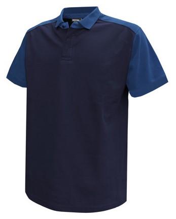 Dassy polo shirt cesar katoen marine kobalt m