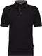 Dassy polo orbital zwart grijs l