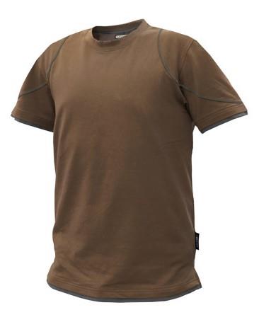 Dassy t-shirt kinetic bruin grijs l
