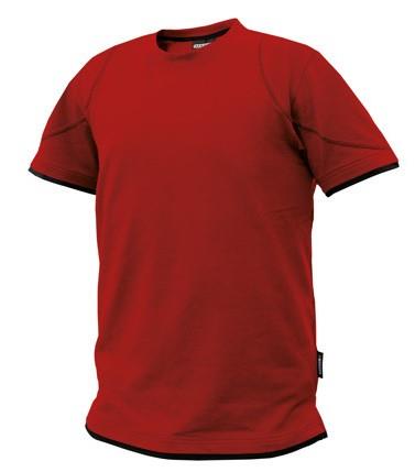 Dassy t-shirt kinetic rood zwart 4xl