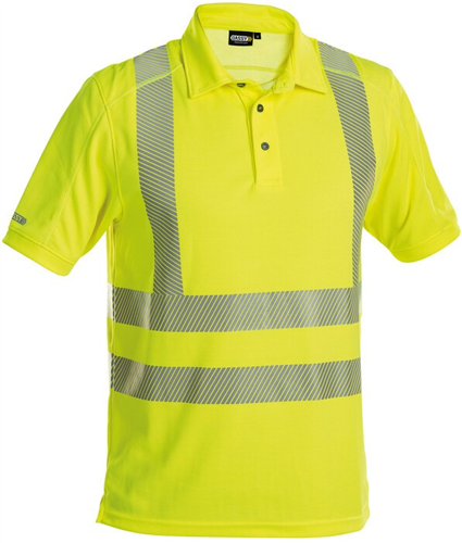 Dassy hogezichtbaarheid polo brandon geel xxl