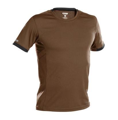 Dassy t-shirt nexus bruin grijs 3xl