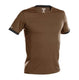 Dassy t-shirt nexus bruin grijs 4xl