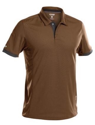 Dassy polo traxion bruin grijs s
