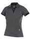 Dassy polo traxion women grijs zwart m