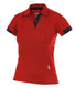 Dassy polo traxion women rood zwart l