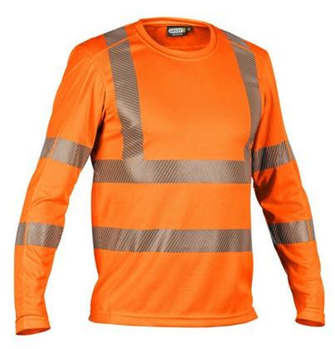 Dassy hogezichtbaarheid t-shirt carterville oranje l