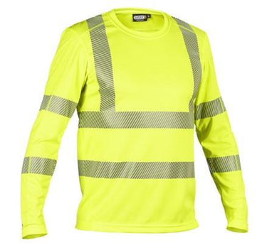 Dassy hogezichtbaarheid t-shirt carterville geel xl