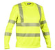 Dassy hogezichtbaarheid t-shirt carterville geel m