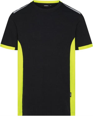 Dassy polo veracruz nachtblauw fluogeel 3xl