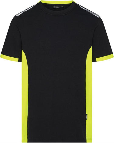 Dassy polo veracruz nachtblauw fluogeel 3xl