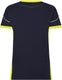 Dassy t-shirt tampico nachtblauw fluogeel 4xl