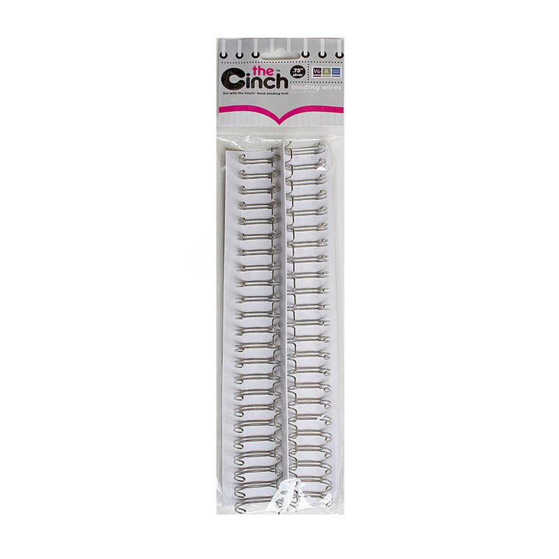 Load image into Gallery viewer, We r makers • cinch binding wires 1,9cm silver
