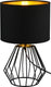 Rl live your light reality chuck - tafellamp - zwart - excl. 1x e14 3,5 w - snoerschakelaar