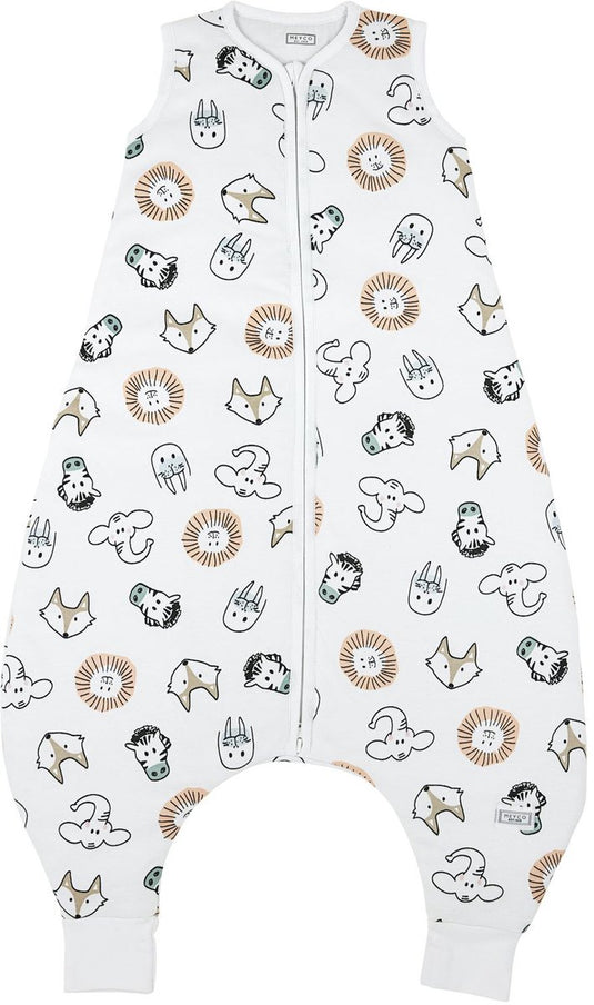 Meyco baby animal baby winter slaapoverall jumper - multicolour - 92cm - 2.0 tog
