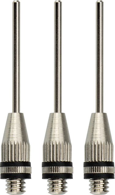 Avento pompnaalden - staal - zilver - 5 mm - 3 stuks