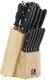 Richardson sheffield - cucina messenset - inclusief messenblok - 15 delig - in cadeauverpakking