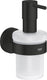 Grohe quickfix start zeepdispenser met houder - 160 ml - matte black