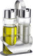Westmark olie-en-azijnstel, 3-delig, inhoud: elk 160 ml, roestvrij staal glas, wien, zilver doorzichtig, 65042260