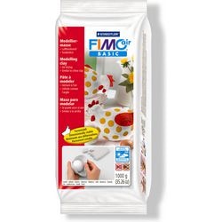 Fimo staedtler air basic modeleerklei 8101 1000 gr wit