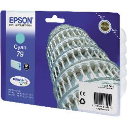 Inktcartridge epson 79 origineel c13t79124010 cyaan