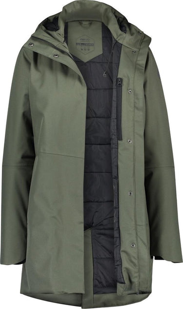 Agu clean winter regenjas urban outdoor dames - groen - l