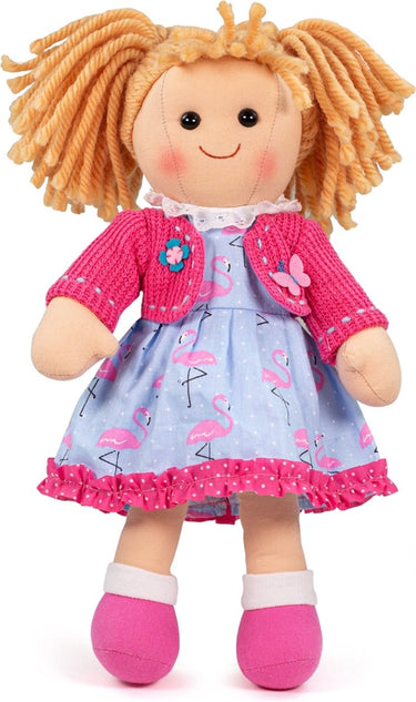 Bigjigs stoffen pop maggie - 35cm