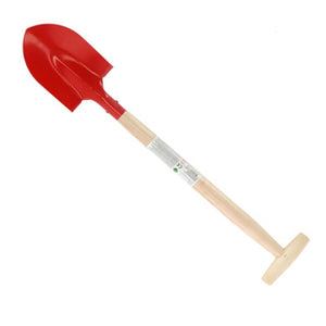 Schep metaal met punt 67 cm assorti | 2 stuks