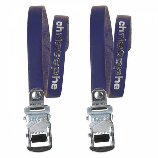 Zéfal christophe 516 vintage pedal strap | blue