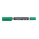 Permanentmarker staedtler lumocolor permanent duo 348 groen