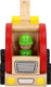Goki houten voertuig - sleepwagen - 18,5x8,5x10cm - met rubberen banden - 2 jaar