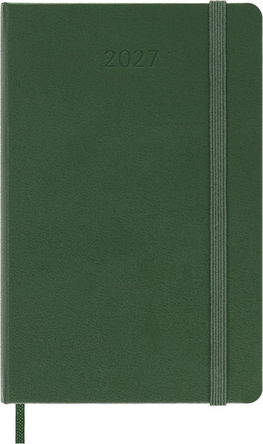 Moleskine 12 maanden agenda - 2027 - wekelijks - pocket - harde kaft - mirthe groen