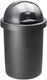 Rotho roll bob - prullenbak - 30l -bpa vrij - zwart