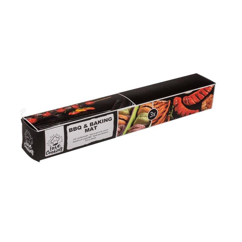 Load image into Gallery viewer, Out of the blue barbecue bakmat set van 3 stuks 40x33cm
