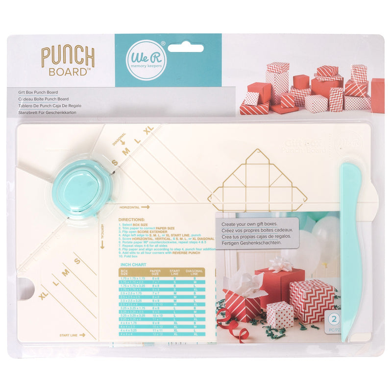 Load image into Gallery viewer, We r makers • gift box punch board

