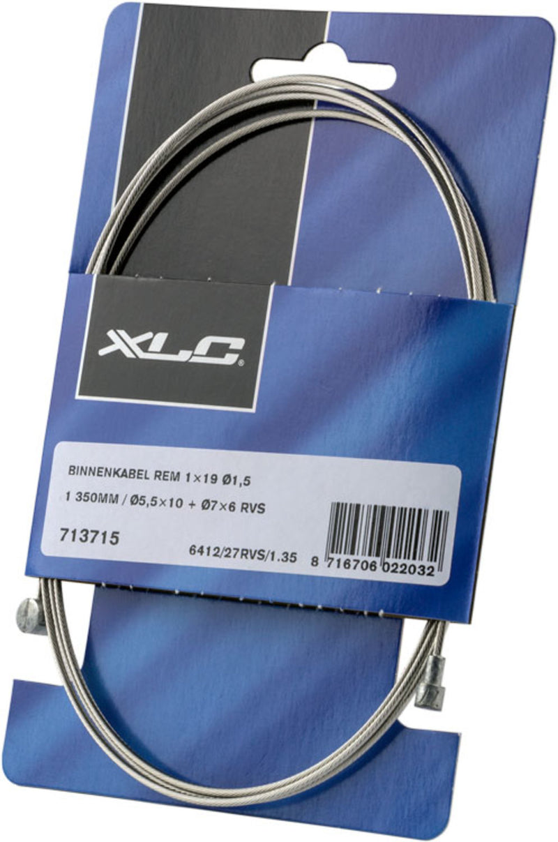 Load image into Gallery viewer, Elvedes kabel rem binnen bmx freestyle boven 1.35 rvs
