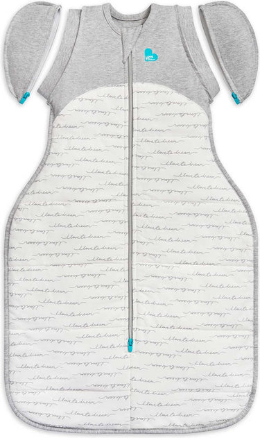 Love to dream ™ babyslaapzak swaddle up™ - inbakeren afbouwen - baby 3-6 maanden - 6-8.5 kg - winter - white