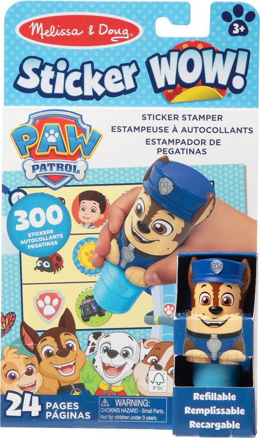 Melissa doug – sticker wow! - paw patrol - chase