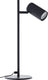 Brilliant marty - tafellamp - led gu10 - zwart
