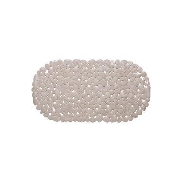 Wicotex anti-slip badmat pvc 68x35cm taupe