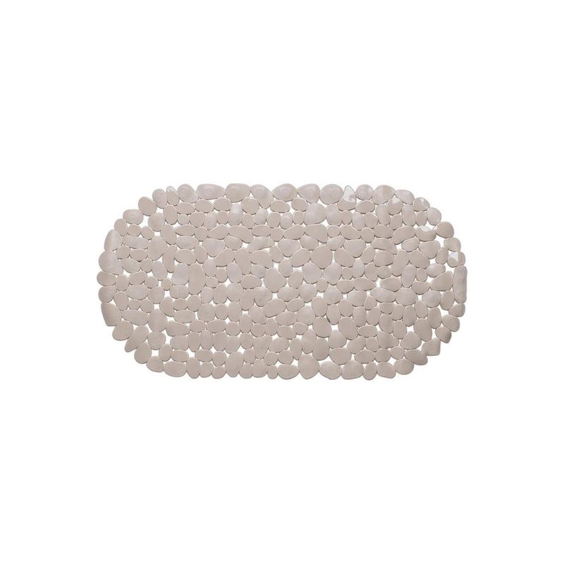 Load image into Gallery viewer, Wicotex badmat antislip stones 68x35cm taupe
