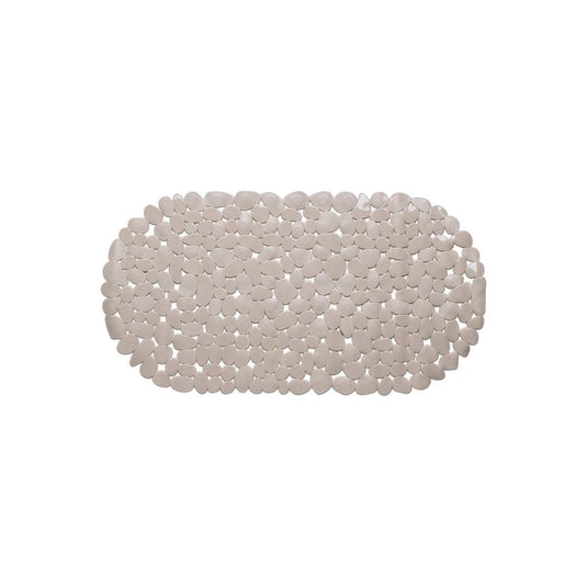 Wicotex badmat antislip stones 68x35cm taupe