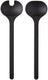 Mepal saladebestek silueta - 2-delig - slacouvert - nordic black