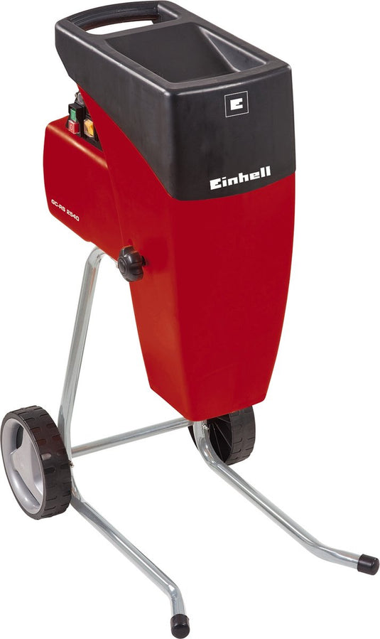 Einhell elektrische hakselaar gc-rs 2540 - 2000 w - max. takdikte: ø40 mm - 93 db - snijwals - incl. tuinafvalzak